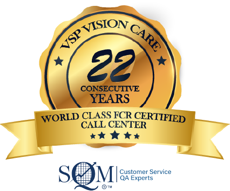 VSP Vision Care World Class Certified SQM Logo