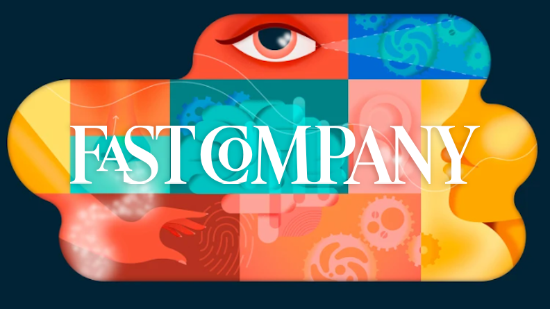 Futurist Report background with Fast Company logo.