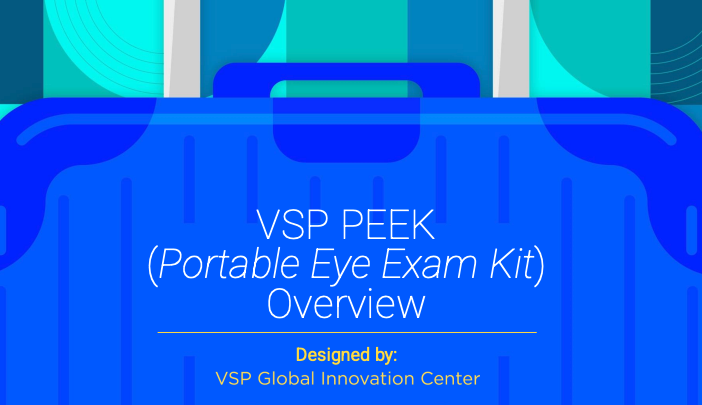 An image of the VSP Peek Overview booklet. 
