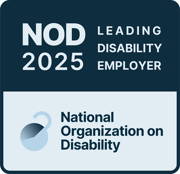 NOD 2025 Leading Disability Employer Seal