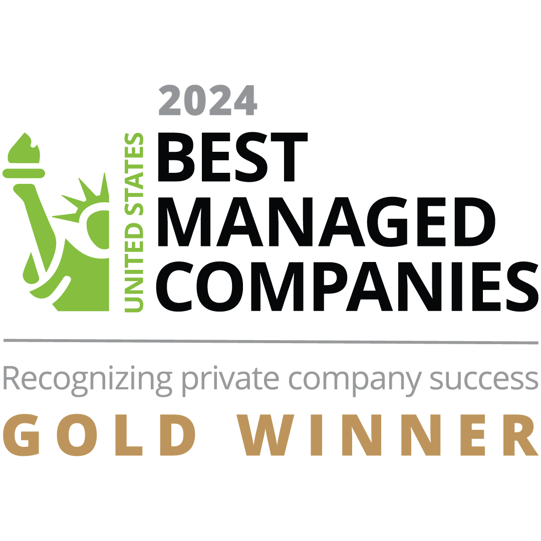 2024 Best Managed Companies Gold Winner Logo